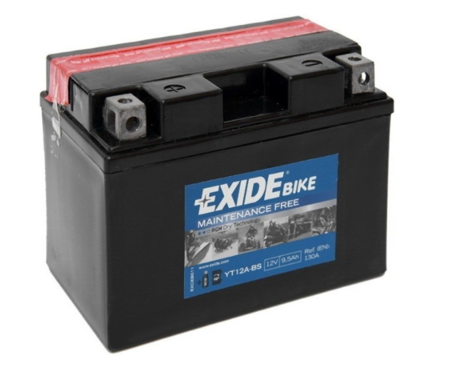 Exide Bike AGM 12V 9,5Ah 130A ET12A-BS